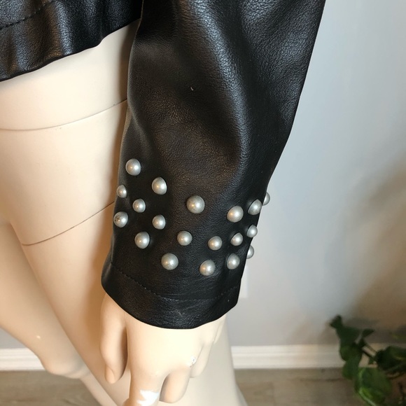 Zara faux leather jacket - Picture 3 of 9